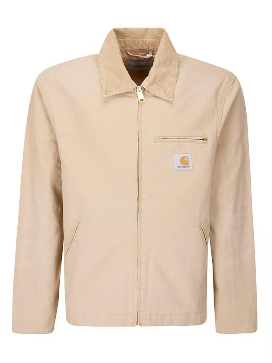 26SS 칼하트 WIP 스톤 캔버스 디트로이트 자켓 I034819 0ME4O DUSTY H BROWN