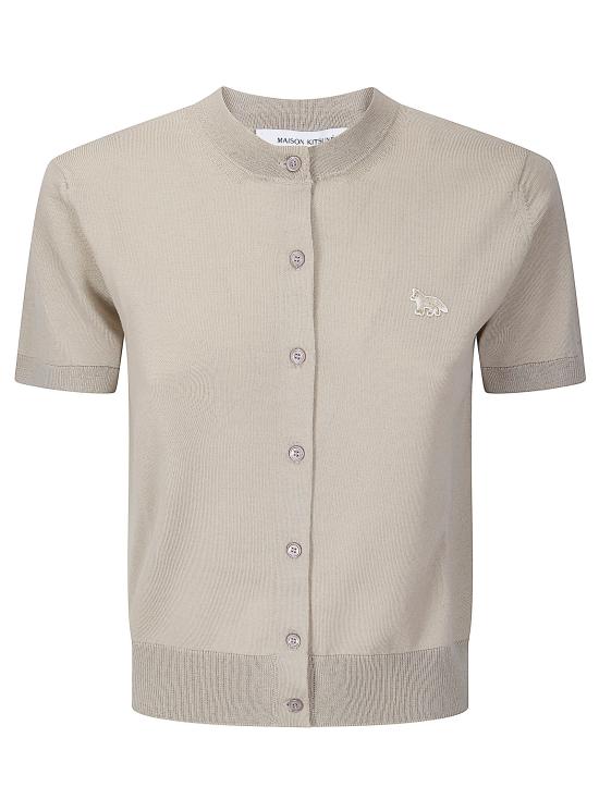 26SS 메종키츠네 가디건 QW00510KT1181 0450 TEA LEAF