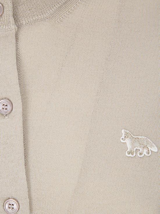 26SS 메종키츠네 가디건 QW00510KT1181 0450 TEA LEAF - MAISON KITSUNE