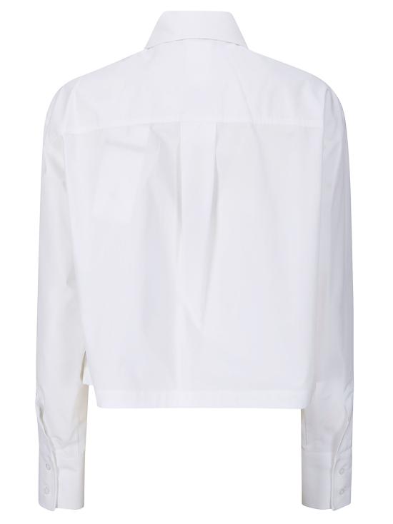 26SS 스포트막스 셔츠 2612111031600 001 BIANCO OTTICO - SPORTMAX