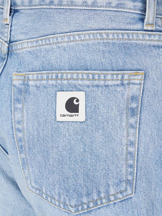 26SS 칼하트 WIP 녹슨 팬츠 I031920 01WU Blue Heavy Worn Bleached - CARHARTT WIP