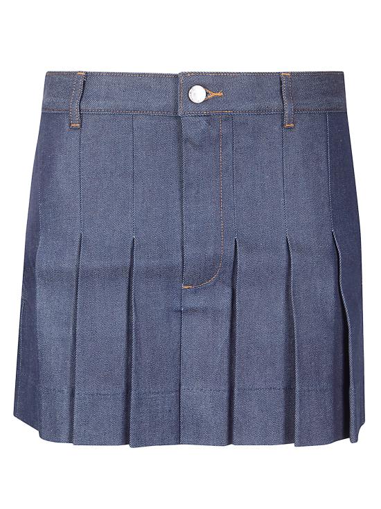 26SS 아페쎄 숏 스커트 COGDFF06504 IAI INDIGO