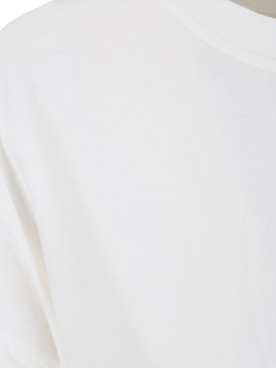 26SS 스포트막스 반팔 티셔츠 2612941031600 001 BIANCO AVORIO - SPORTMAX