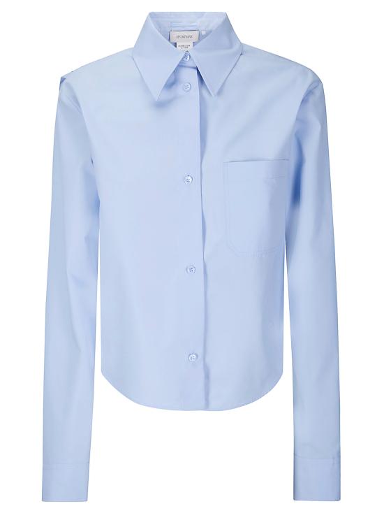 26SS 스포트막스 셔츠 2612111041600 002 AZZURRO