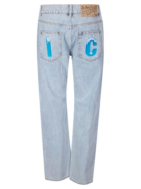 26SS 아이스크림 데님 팬츠 IC26180 LBLUEWASH LIGHT BLUE WASH - ICECREAM