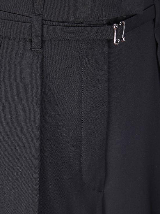 26SS 스포트막스 스트레이트 팬츠 2612131021600 004 NERO - SPORTMAX