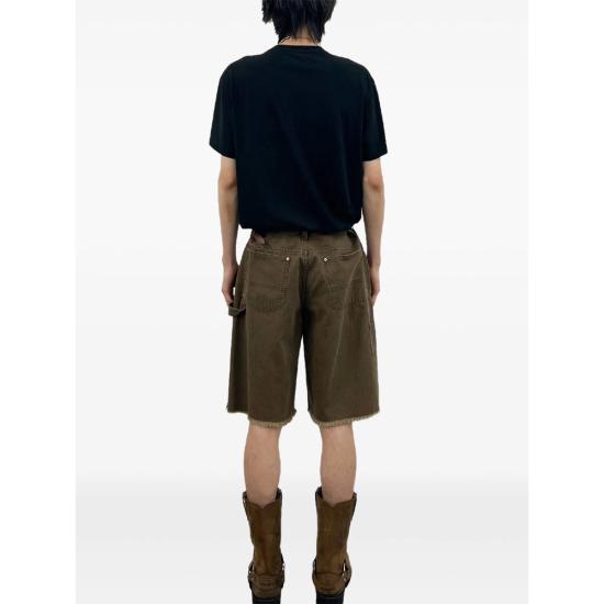 26SS 토니웩 데님 숏팬츠 BF12PT303 FABRO BROWN - TONYWACK