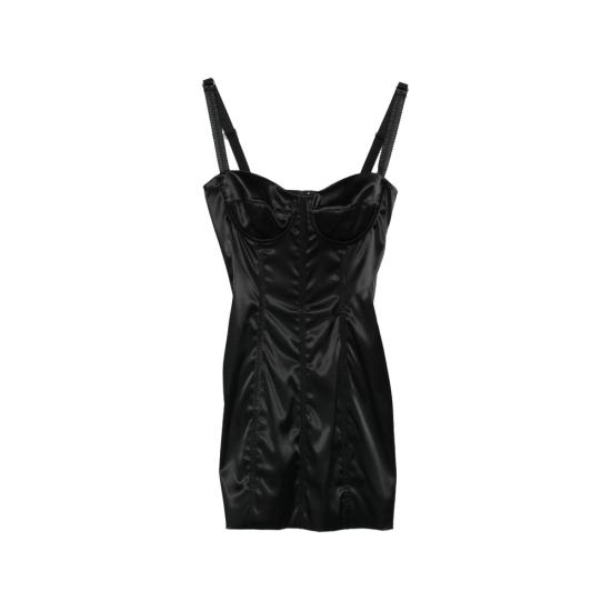 26SS 돌체앤가바나 숏 원피스 F6CLMT GDDJD N0000 BLACK