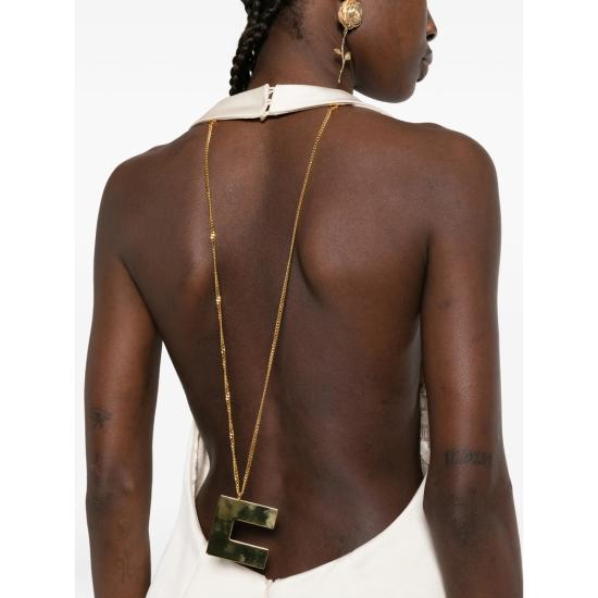 26SS 엘리자베타프랜치 미디 원피스 AB87162E2 193 NEUTRALS - ELISABETTA FRANCHI