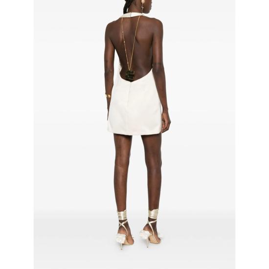 26SS 엘리자베타프랜치 미디 원피스 AB87162E2 193 NEUTRALS - ELISABETTA FRANCHI