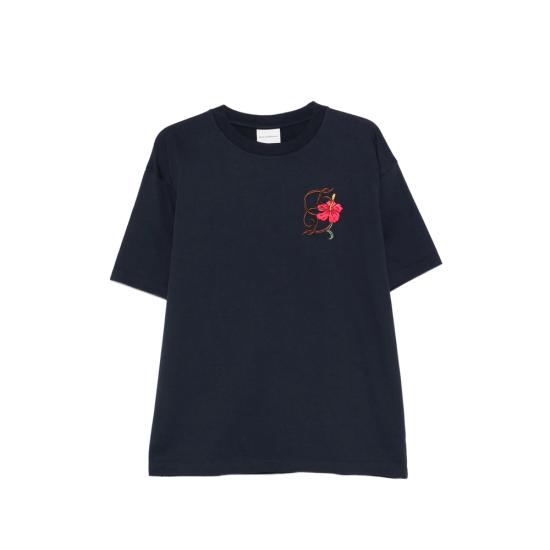 26SS 드롤드무슈 탑 K TS316 CO248 NAVY BLUE