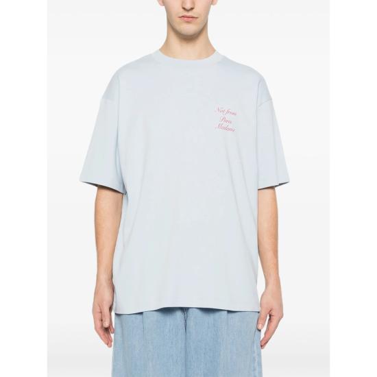 26SS 드롤드무슈 탑 K TS209 CO002 LGBLU BLUE - DROLE DE MONSIEUR