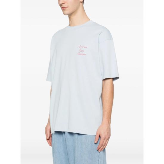 26SS 드롤드무슈 탑 K TS209 CO002 LGBLU BLUE - DROLE DE MONSIEUR