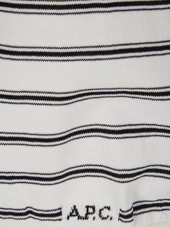 26SS 아페쎄 반팔 티셔츠 COHLPF23461 TAT ECRU BLACK - A.P.C.