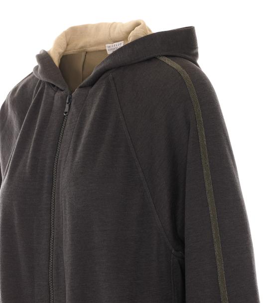 26SS 브루넬로 쿠치넬리 가디건 MD828SM606 C9142 Grey - BRUNELLO CUCINELLI
