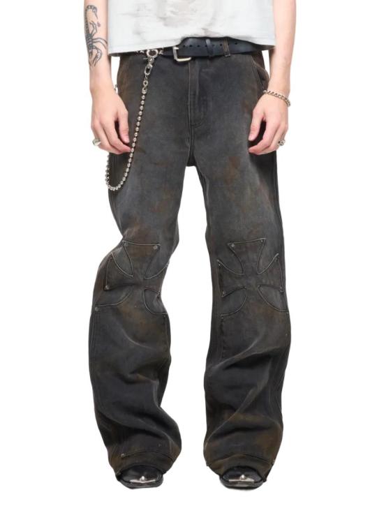 26SS SEKRIT SAINTS 스트레이트 팬츠 SS26 SEK PNT01 DBLK