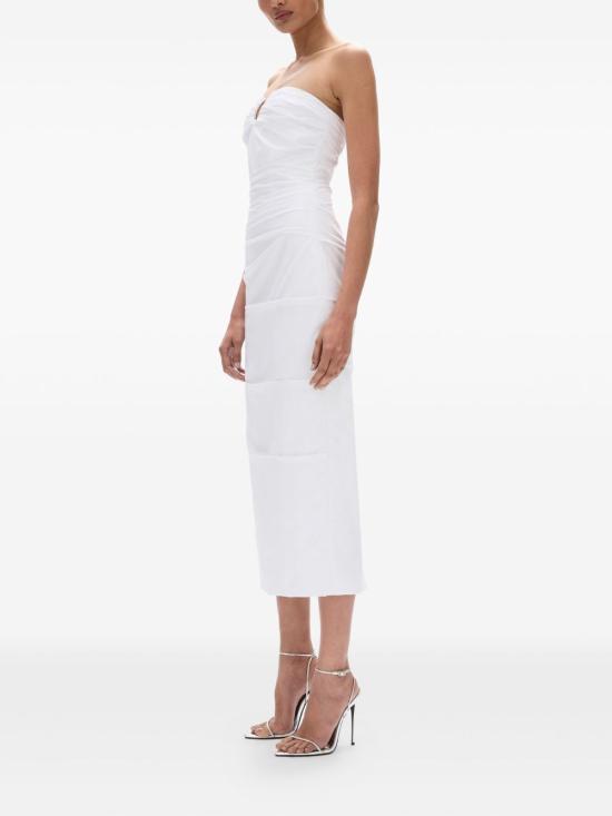 26SS 레이첼 길버트 미디 원피스 26RRG62316 WHT White - RACHEL GILBERT