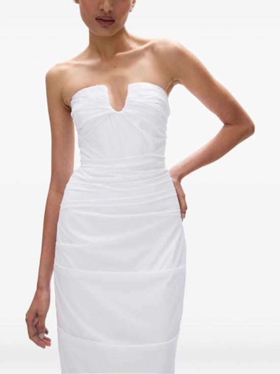 26SS 레이첼 길버트 미디 원피스 26RRG62316 WHT White - RACHEL GILBERT