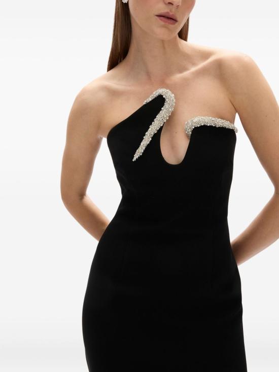 26SS 레이첼 길버트 미디 원피스 26RRG62301 BLK Black - RACHEL GILBERT