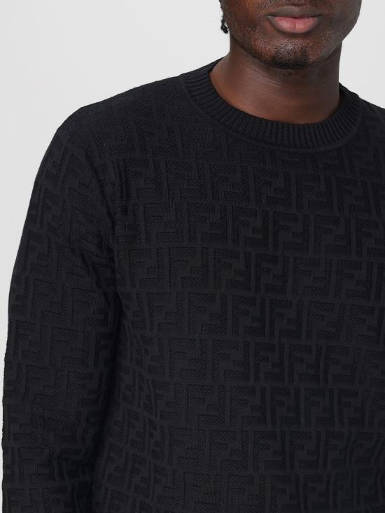 26SS 펜디 스웨터 FZX051 AUW0 F0QA1 BLACK DOM - FENDI