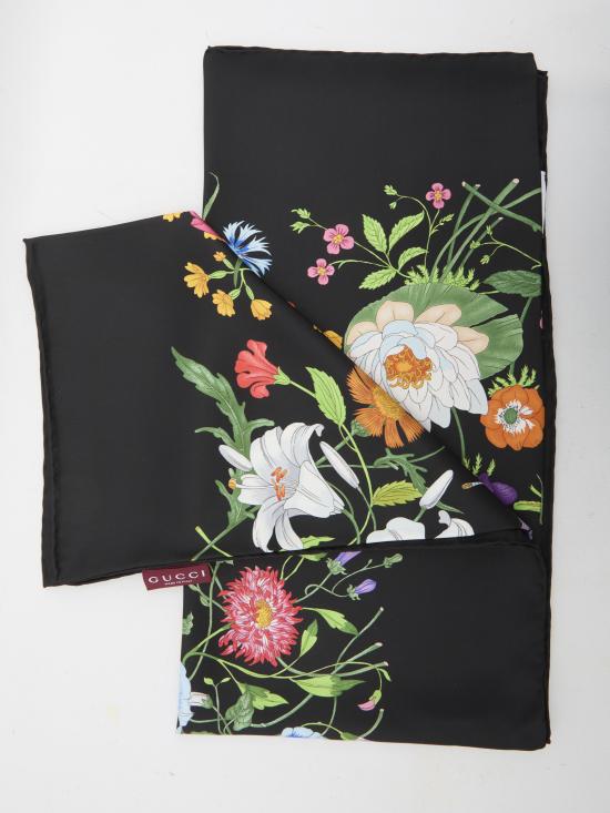 26SS 구찌 머플러/스카프 823486 BLACK - GUCCI