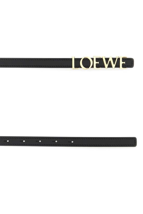 26SS 로에베 레귤러 벨트 E619Z16X16 BLACKGOLD Black - LOEWE