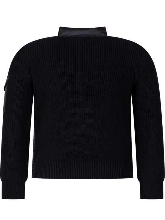 26SS [키즈] 몽클레어 풀오버 L19519B00001M1367 742 BLU - MONCLER