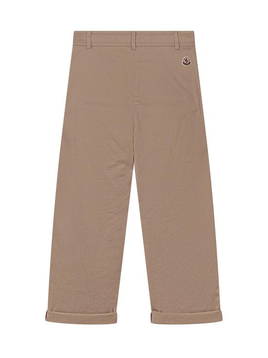 26SS [키즈] 몽클레어 스트레이트 팬츠 L19542A00003598QH 21L BEIGE - MONCLER