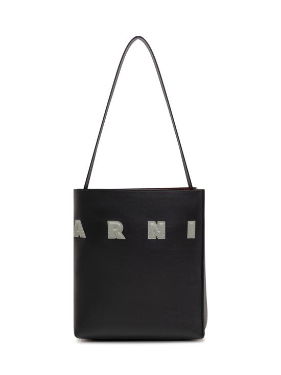 26SS 마르니 토트백 SHMP0111U0P6483 ZO723 BLACK STEPPE