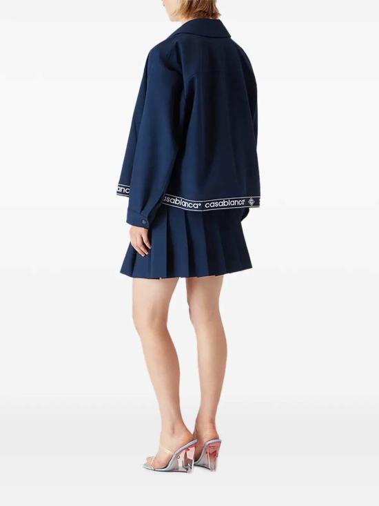 26SS 카사블랑카 자켓 WSP26JK46101 WOOL BLEND - CASABLANCA