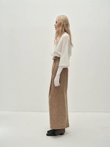  VICTORIA CHAN 롱 스커트 AW25005CA - VIKTORIA CHAN