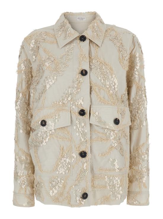 26SS 브루넬로 쿠치넬리 수트 자켓 M0F79HM206C9593 Beige