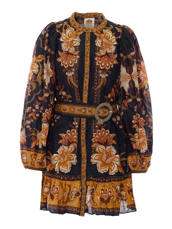 26SS 팜 리오 미디 스커트 34414226068 Black