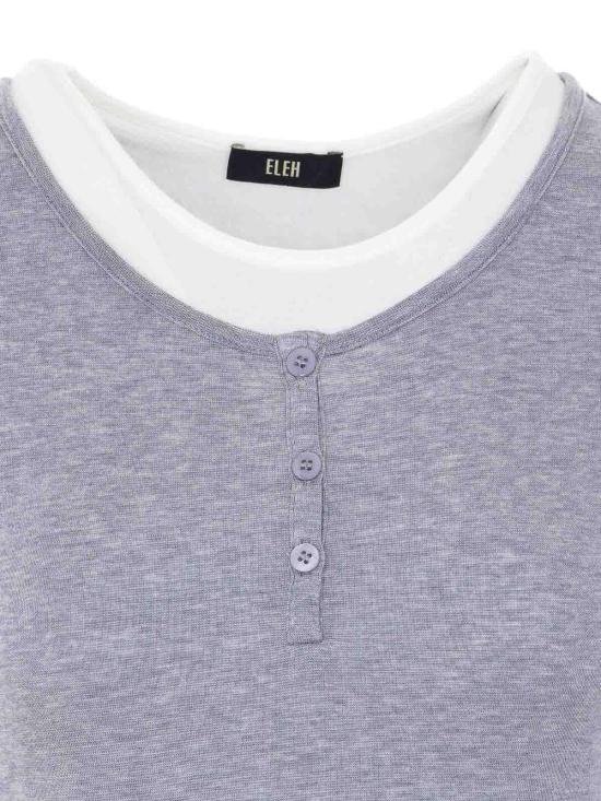26SS 엘레 반팔 티셔츠 0283GRIGIO Grey - ELEH