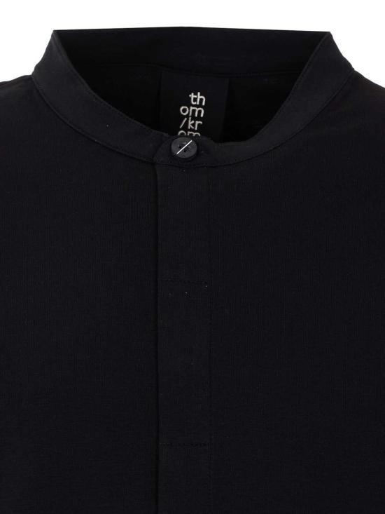 26SS 톰크롬 반팔 티셔츠 MTS951BLACK Black - THOM KROM