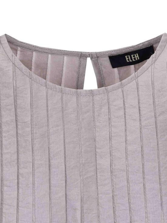 26SS 엘레 민소매 티셔츠 0268GRIGIOFANGO Grey - ELEH