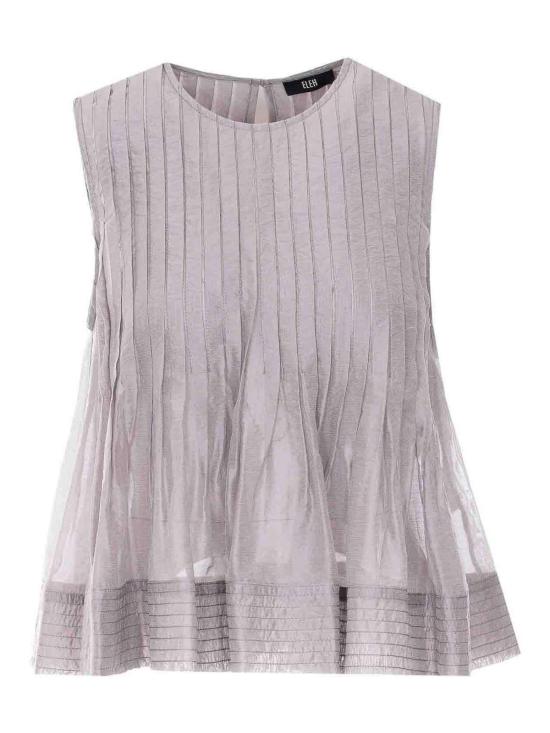 26SS 엘레 민소매 티셔츠 0268GRIGIOFANGO Grey