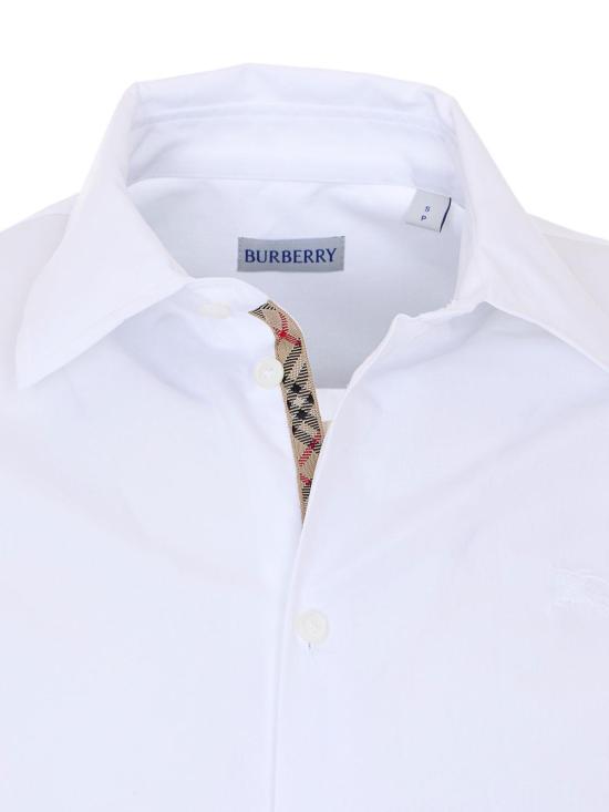 26SS 버버리 레귤러핏 코튼 포플린 셔츠 8122007 - BURBERRY