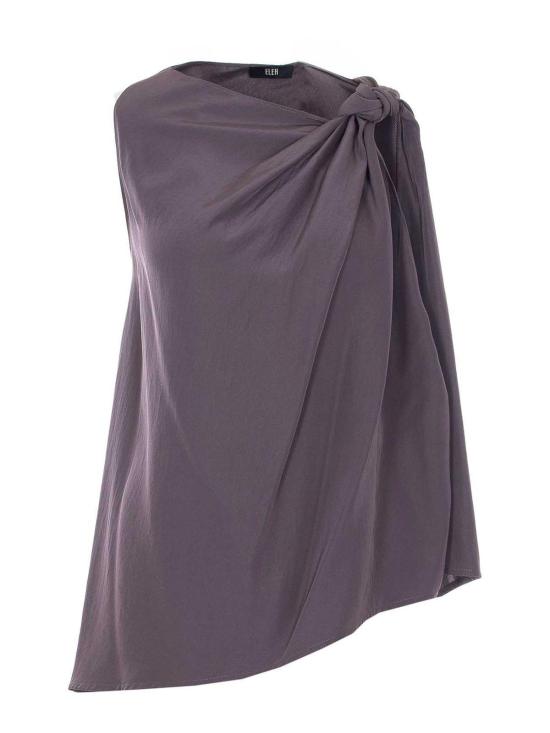 26SS 엘레 민소매 티셔츠 0234MALVA Purple