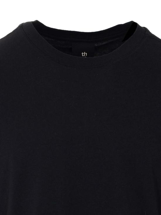 26SS 톰크롬 반팔 티셔츠 MTS937BLACK Black - THOM KROM