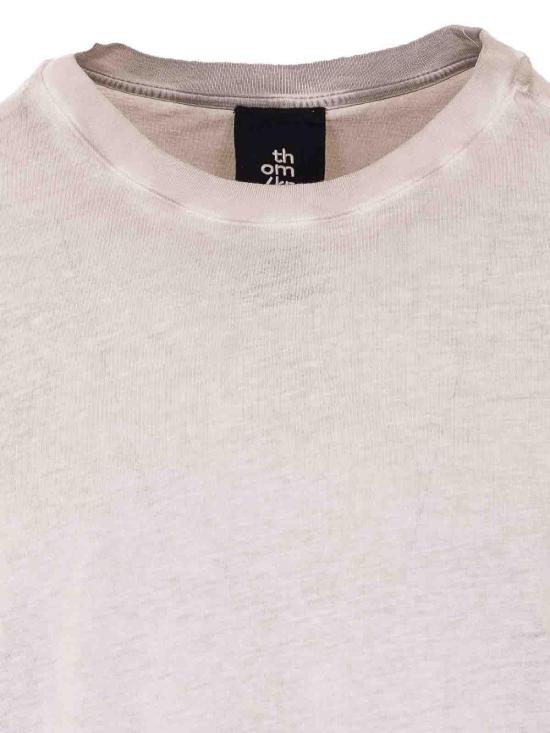 26SS 톰크롬 반팔 티셔츠 MTS937COLDDYESTONE Grey - THOM KROM