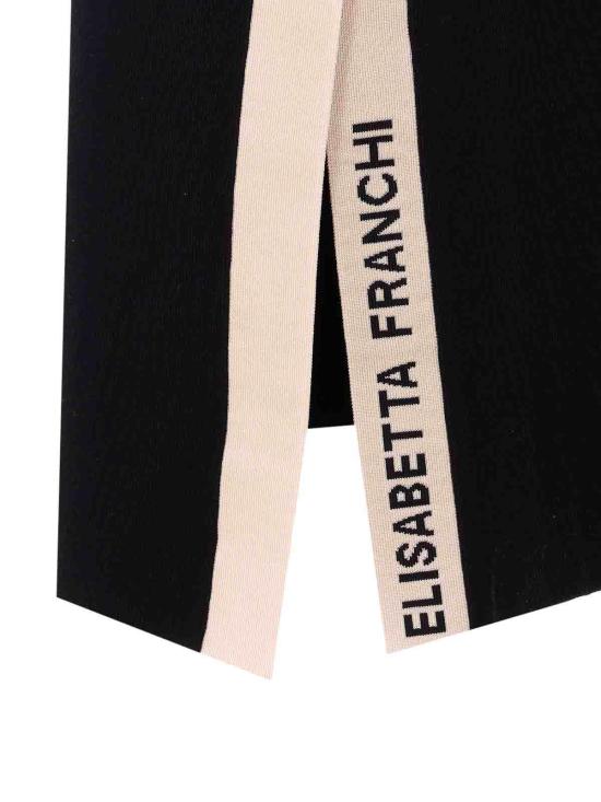 26SS 엘리자베타프랜치 미디 스커트 GK27S61E2685 Black - ELISABETTA FRANCHI