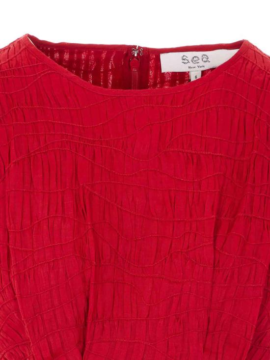 26SS 세아 미디 스커트 041RED Red - SEA