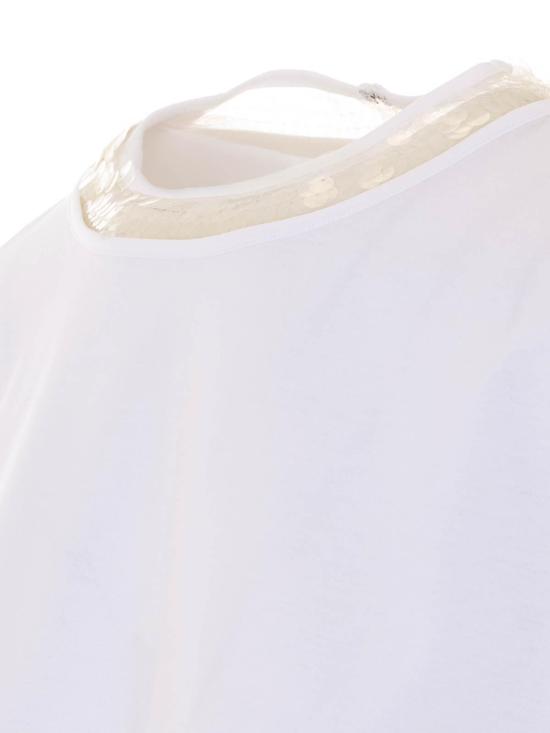 26SS 파비아나 필리피 반팔 티셔츠 JED266F157L90521 White - FABIANA FILIPPI