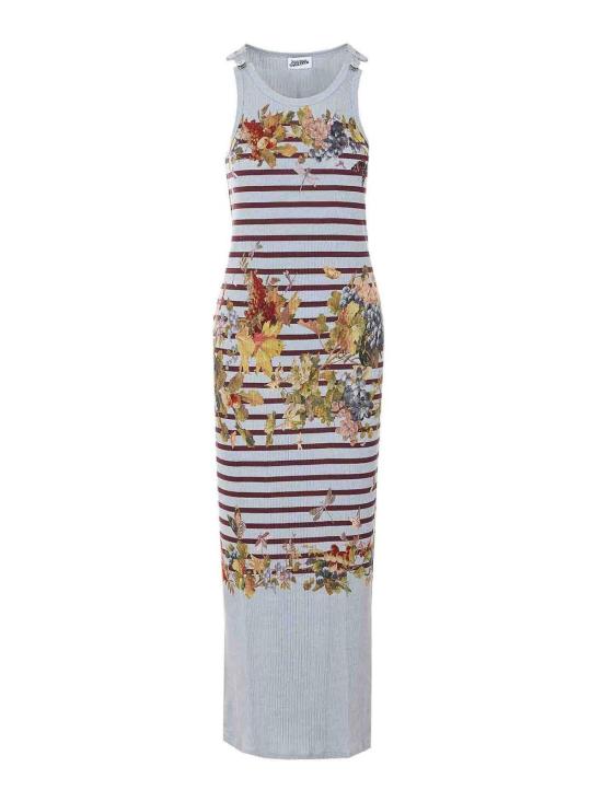 26SS 장 폴 고티에 미디 스커트 DR120J041P5690 Blue