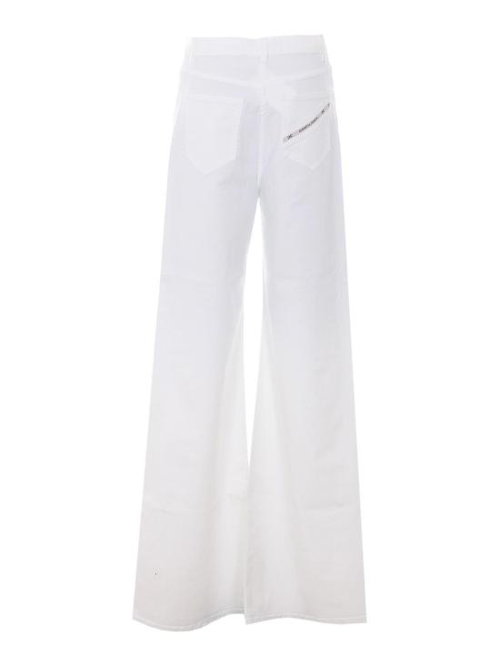 26SS 엘리자베타프랜치 스트레이트 팬츠 PJ23N61E2360 White - ELISABETTA FRANCHI