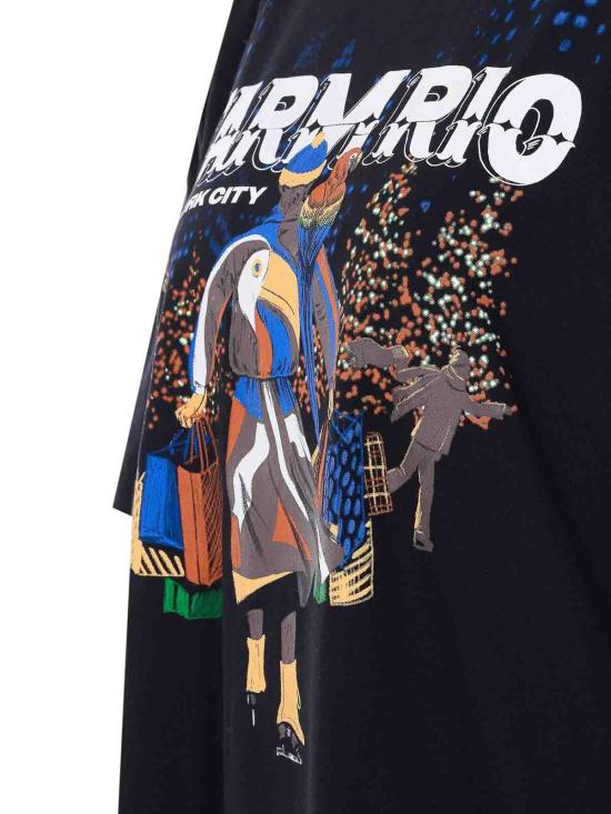 26SS 팜 리오 반팔 티셔츠 354560L0002 Black - FARM RIO