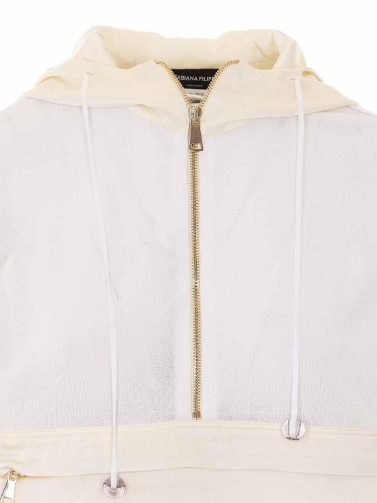 26SS 파비아나 필리피 스웨터 MAD266F049L910VR1 White - FABIANA FILIPPI