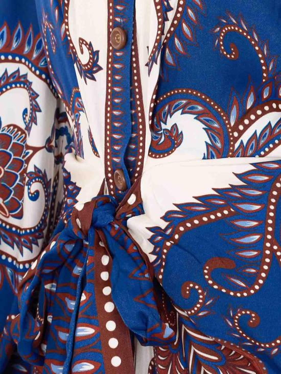 26SS 팜 리오 롱 원피스 34412926005 Blue - FARM RIO