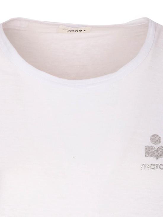 26SS 이자벨마랑에뚜왈 반팔 티셔츠 TS0315FBA1N10E20WH White - ISABEL MARANT ETOILE